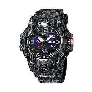 Relógio Masculino Smael AnaDigi 8008 Preto