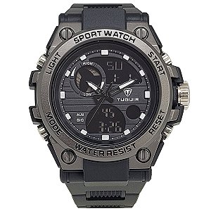 Relógio Masculino Tuguir AnaDigi TG30338 Preto