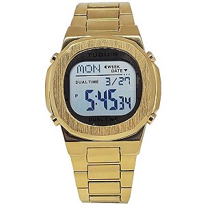 Relógio Masculino Tuguir Digital TG30324 Dourado