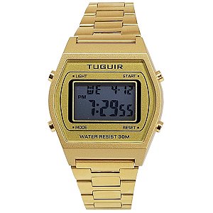 Relógio Feminino Tuguir Digital TG30312 Dourado