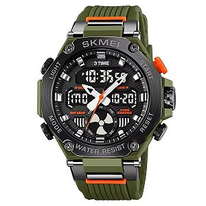 Relógio Masculino Skmei AnaDigi 2223 Verde e Preto
