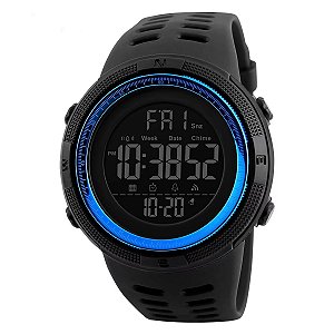 Relógio Masculino Relógio Skmei Digital 1251 Preto e Azul