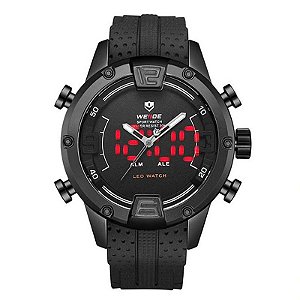 Relógio Masculino Weide AnaDigi WH-7301 - Preto