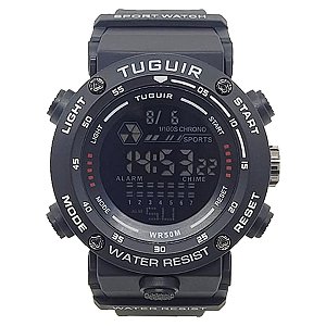 Relógio Masculino Tuguir Digital TG30406 Preto