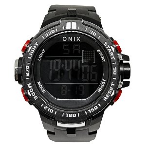Relógio Masculino Onix Digital IT-379H Preto e Vermelho