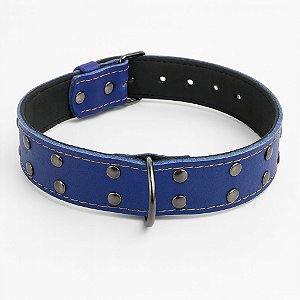 Coleira Spike Azul n°9