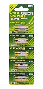 BATERIA A23-12vts CARTELA C/ 5PÇS    cod: 695
