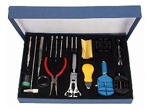 KIT/JOGO COM 20 PEÇAS PARA RELOJOEIRO PREMIUM "IT" cod.: 1330