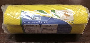 BORRACHA DE SILICONE "G.S" ADVANCED AMARELA  - 1KG	  cód:2056