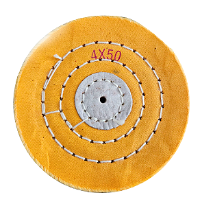 ESCOVA "BORDENTE" JEANS AMARELA C/COSTURA "4" POLEGADAS 4x50 cod: 443