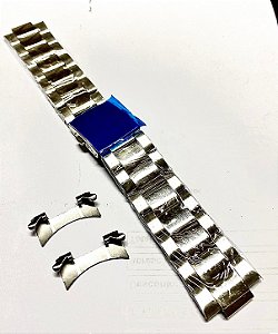 PULSEIRA DE METAL "VAL" 24 MM C/ TERMINAL cod: 2446