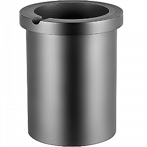 CADINHO GRAFITE PARA FUNDIÇÃO EM FORNO TIPO CAFETEIRA PARA 3 KG COM ANEL ÚNICO