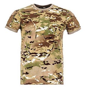 Camiseta Invictus T-Shirt Army Camuflado Multicam