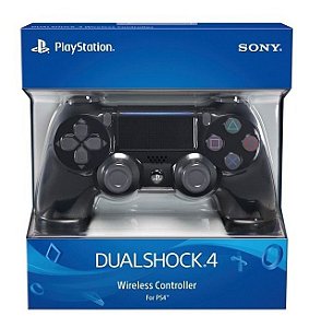 Controle sem fio para Playstation 4 DualShock preto