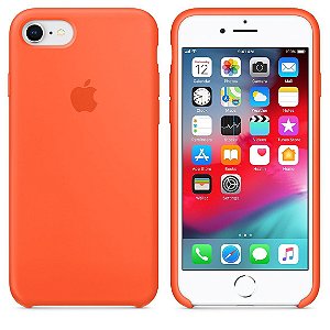 Capa Capinha Case de Silicone para Iphone 7 / Iphone 8 - Vermelho - iSeven  Store
