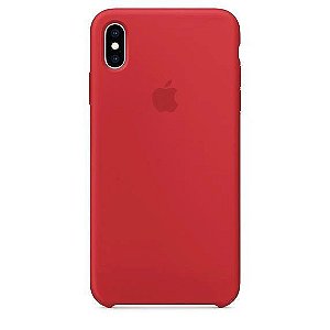 Capa Capinha Case de Silicone para Iphone XR - Vermelho
