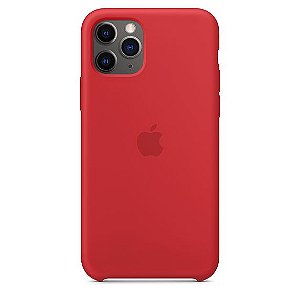 Capa Capinha Case de Silicone para Iphone 11 Pro - Laranja - iSeven Store