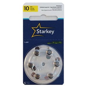 Starkey - Modelo P10 / PR70 - Baterias Para Aparelho Auditivo