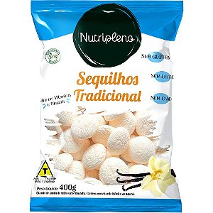 Sequilhos Sem Glúten Tradicional Nutripleno 400g