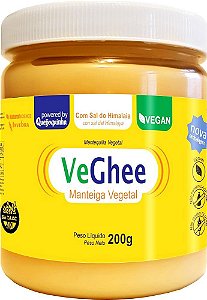 VeGhee Manteiga Vegetal Com Sal do Himalaia Natural Science 200g