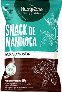 Snack de Mandioca Manjericão Sem Glúten Nutripleno 30g