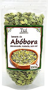 Semente de Abóbora Tostada Sem Sal Tui Alimentos 120g