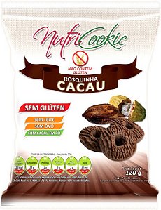 Rosquinha Cacau Sem Glúten Nutripleno 120g - Vegano