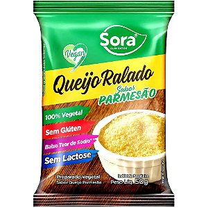 Queijo Ralado Parmesão Vegetal Sora 50g - Vegano