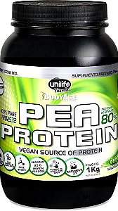 Pea Protein Proteína de Ervilha Sabor Natural Unilife 1kg - Vegano