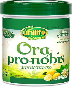 Ora Pro-Nóbis Instantâneo Sobor Limão Unilife 220g