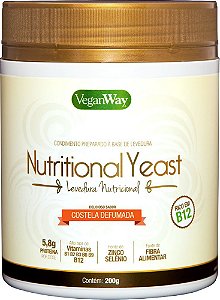 Nutritional Yeast Em Pó Sabor Costela Defumada VeganWay 200g