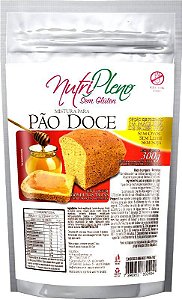 Mistura para Pão Doce Sem Glúten Nutripleno 300g