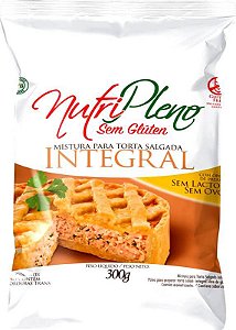 Mistura P/ Torta Salgada Integral Sem Glúten Nutripleno 300g