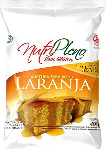 Mistura P/ Bolo Laranja Sem Glúten Nutripleno 400g