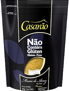 Massa de Arroz Curvi Casarão 200g (Macarrão Vegano)