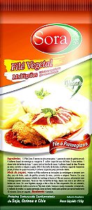 Filé Vegetal Carne Branca Sora 125g