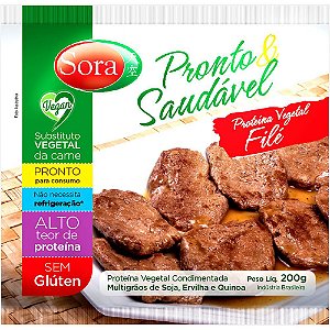 Filé Pronto de Proteína Vegetal Sora 200g