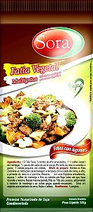 Fatia Vegetal Carne Vermelha Sora 125g