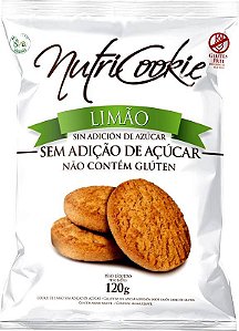 Cookie Zero Açúcar Limão Nutripleno 120g