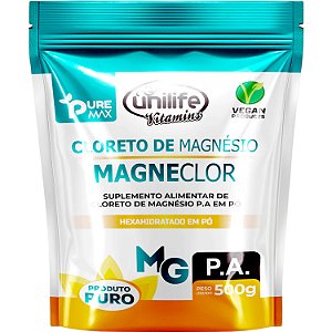Cloreto de Magnésio Hexahidratado P.A. Unilife 500g - Vegano