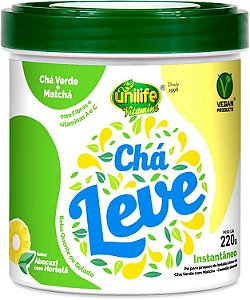 Chá Leve (Chá Verde + Matchá) Abacaxi com Hortelã Unilife 220g