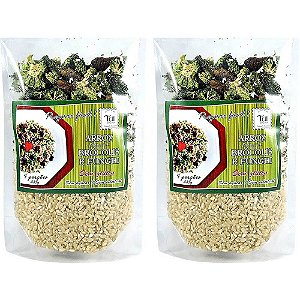 Kit 2 Arroz Integral Brócolis e Funghi Tui Alimentos 235g