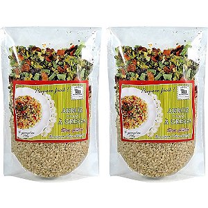 Kit 2 Arroz Integral à Grega Tui Alimentos 235g Vegano