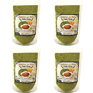 Kit 4 Caldinho de Milho Sabor Caldo Verde Tui Alimentos 46g