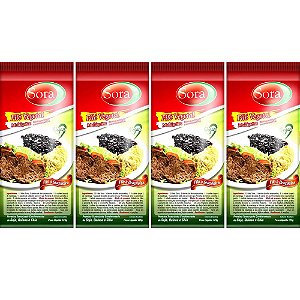 Kit 4 Filé Vegetal Carne Vermelha Sora 125g - Vegano