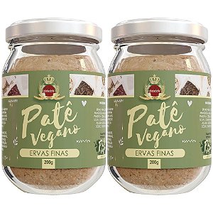 Kit 2 Patê Ervas Finas Glutadela Schillife 200g - Vegano