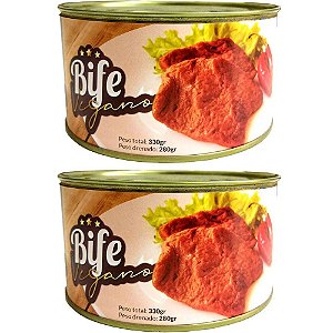 Kit 2 Bife Vegano da Glutadela Schillife 280g