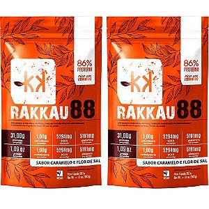 Kit 2 Rakkau 88 Caramelo e Flor de Sal Rakkau 907g - Vegano