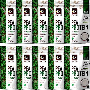 Kit 10 Pea Protein Coco Rakkau 600g - Vegano - Proteína