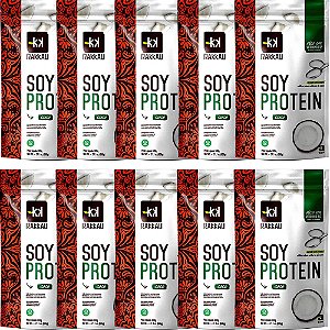 Kit 10 Soy Protein Coco Rakkau 600g - Vegano - Proteína